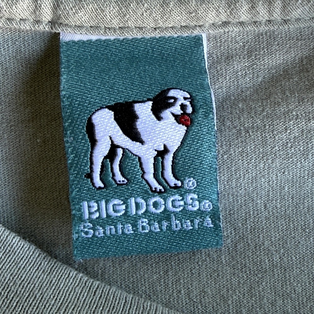 Big Dogs Shirt Mens 2XLT Beige Barbecue Rules Beer Grill Funny Graphic Tee - Picture 5 of 9